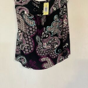 NWT vintage Torrid tube top Paisley print (0) Large